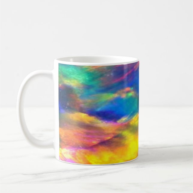 Mugs - Rainbow Opal (Left)