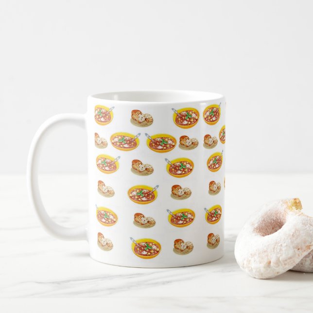 mugs soup (With Donut)