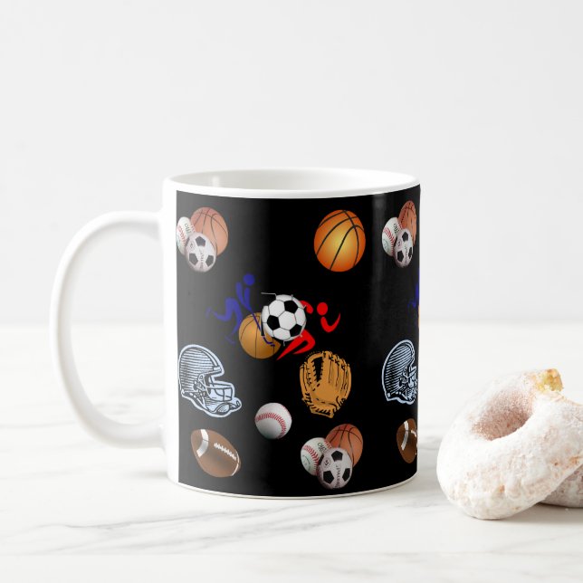 mugs sports (With Donut)
