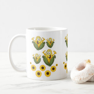 mugs sunflowers