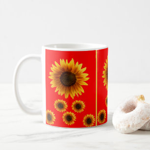 mugs sunflowers
