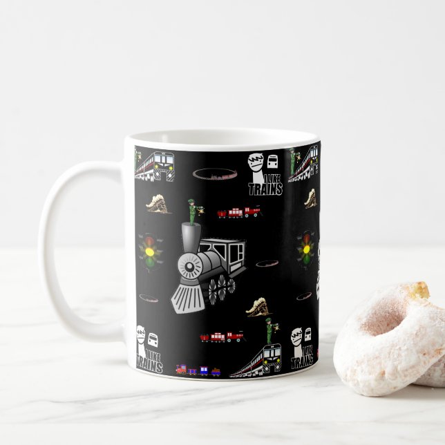 mugs trains (With Donut)