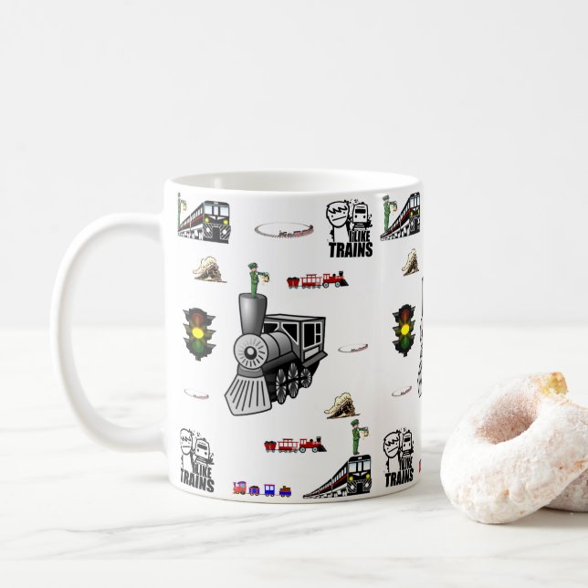 mugs trains (With Donut)