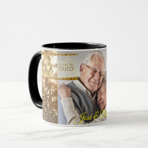 Mugs Weddings De Ouro 50 Years Personal Marriage