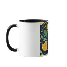 Mugs with fruits