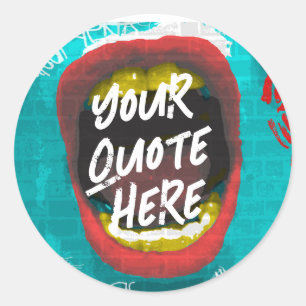 Mugshot Classic Round Sticker