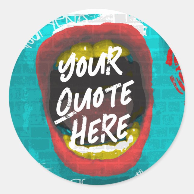 Mugshot Classic Round Sticker (Front)