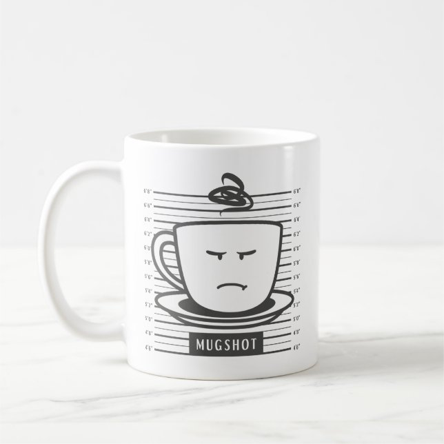 Mugshot Coffee Mug (Left)