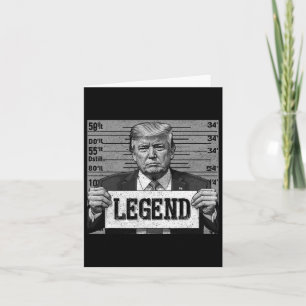 Mugshot Funny Trump 2024  Card