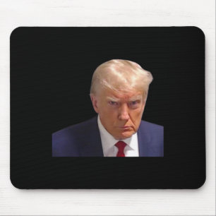 Mugshot Trump 1st Picture Donald Prison Mug Shot C Mouse Mat