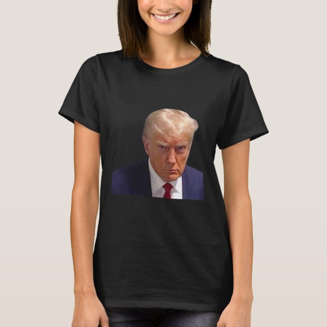 Mugshot Trump 1st Picture Donald Prison Mug Shot C T-Shirt (Front)