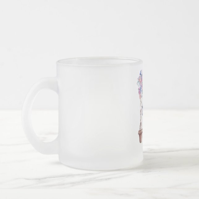 MugStyle: Frosted Glass Mug  Our frosted glass mug (Left)