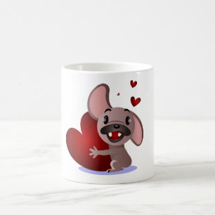 Mugsy In Love Coffee Mug