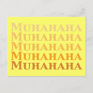 Muhahaha Gifts Postcard