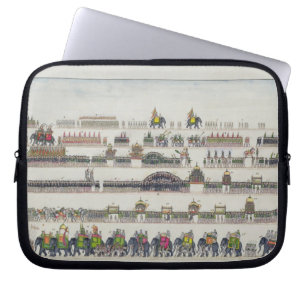 Muharram Ceremony, Faizabad, 1772 from 'The Gentil Laptop Sleeve