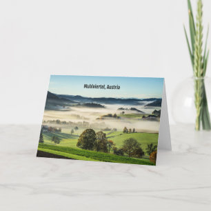 Muhlviertel, Austria Card