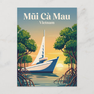 Mũi Cà Mau National Park Vietnam Postcard