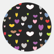 Muilty Coloured Hearts