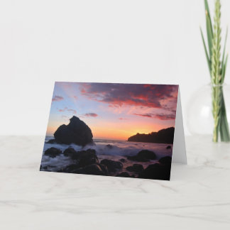 Muir Beach Sunset Card
