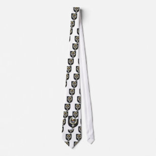 Muir Clan Crest Badge Tartan Tie