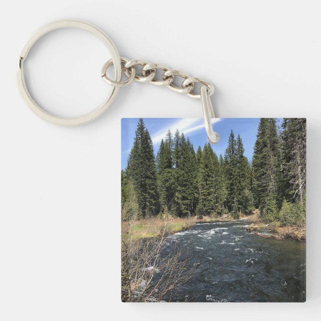 Muir Creek, Oregon Key Ring (Front)