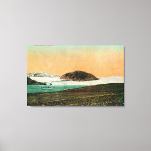 Muir Glacier and Icebergs in Alaska #2 Canvas Print