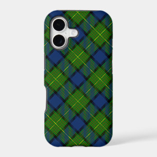Muir Moore tartan green blue plaid