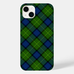 Muir Moore tartan green blue plaid Case-Mate iPhone 14 Plus Case