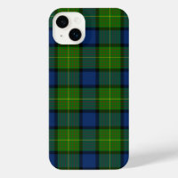 Muir Moore tartan green blue plaid
