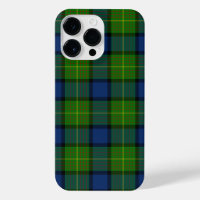 Muir Moore tartan green blue plaid