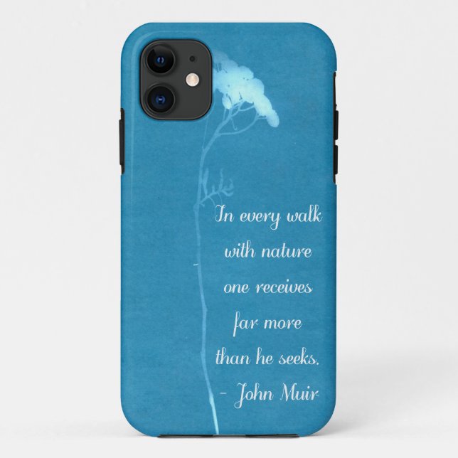 Muir Nature Quote Case-Mate iPhone Case (Back)