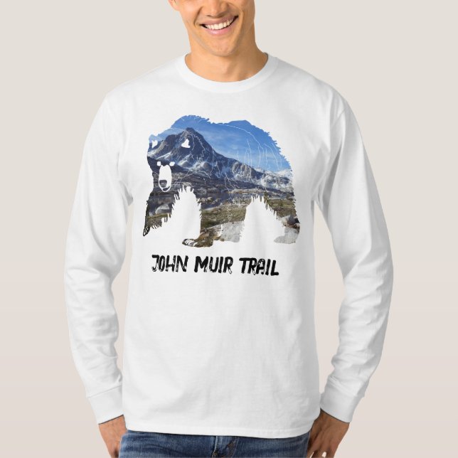 Muir Pass - John Muir Trail Customisable T-shirt (Front)