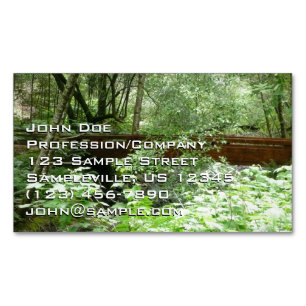 Muir Woods Bridge I Magnetic Business Card