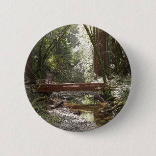 Muir Woods Bridge II 6 Cm Round Badge