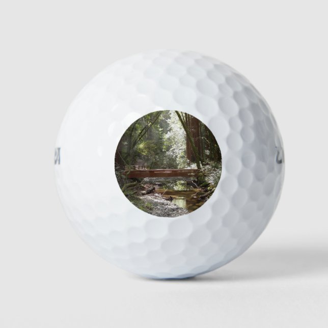 Muir Woods Bridge II Golf Balls (Front)