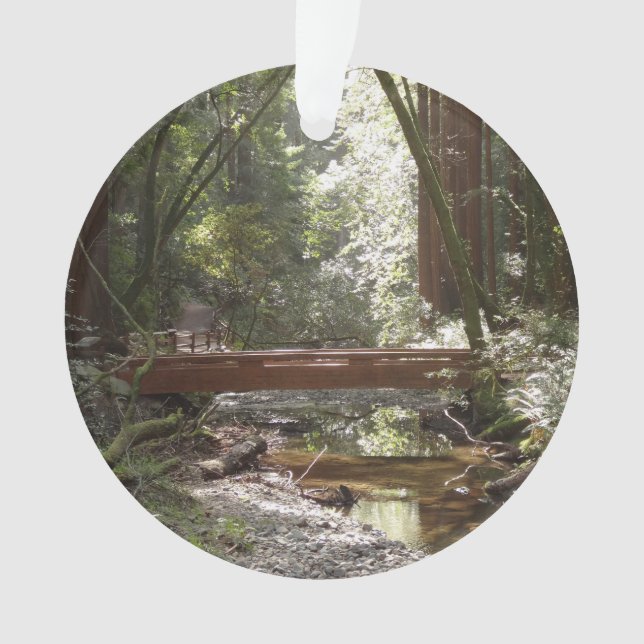Muir Woods Bridge II Ornament (Front)