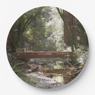 Muir Woods Bridge II Paper Plate
