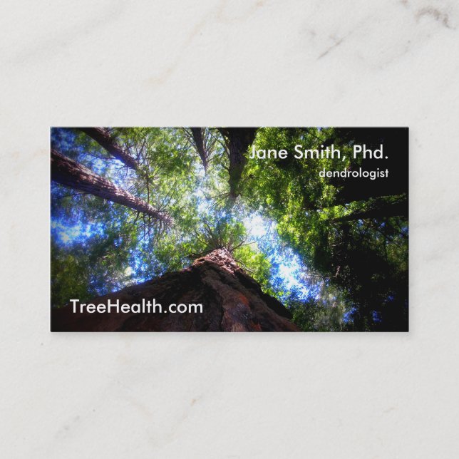 Muir Woods Business Cards (Front)