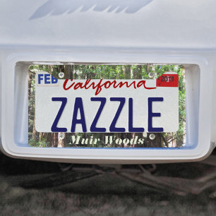 Muir Woods Licence Plate Frame