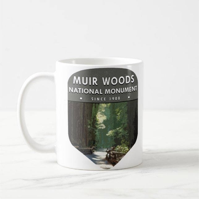 Muir Woods National Monument Coffee Mug (Left)