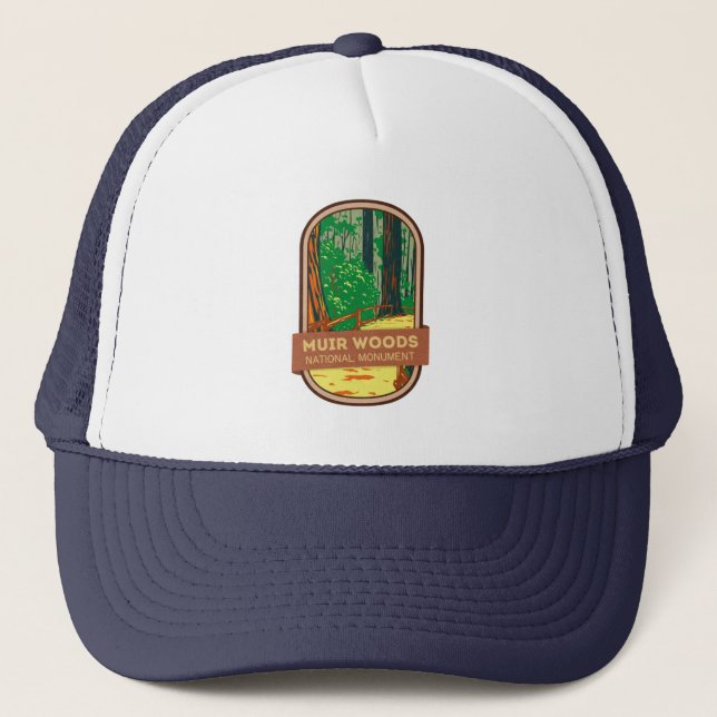 Muir Woods National Monument Trucker Hat (Front)