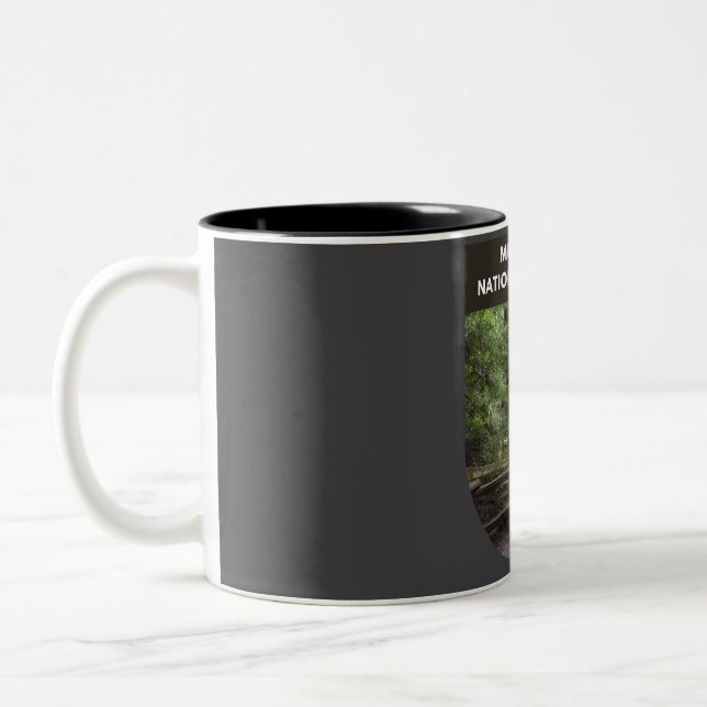 Muir Woods National Monument  Two-Tone Coffee Mug (Left)