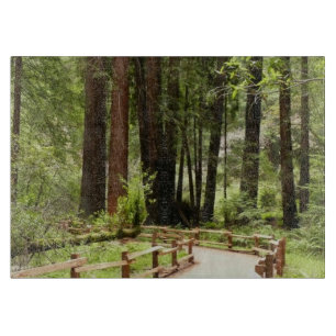 Muir Woods Path I Nature Photography Cutting Board