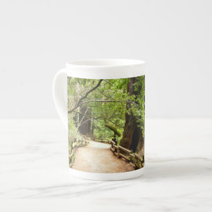 Muir Woods Path II Nature Photography Bone China Mug