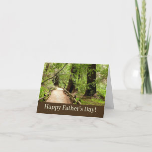 Muir Woods Path II Nature Photography Card
