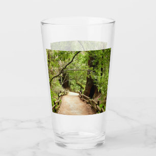 Muir Woods Path II Nature Photography Glass