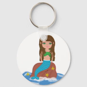 Muirenn the Mermaid Keychain