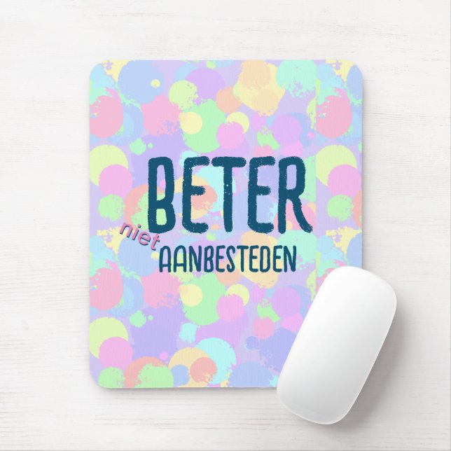 Muismat Mouse Mat (With Mouse)