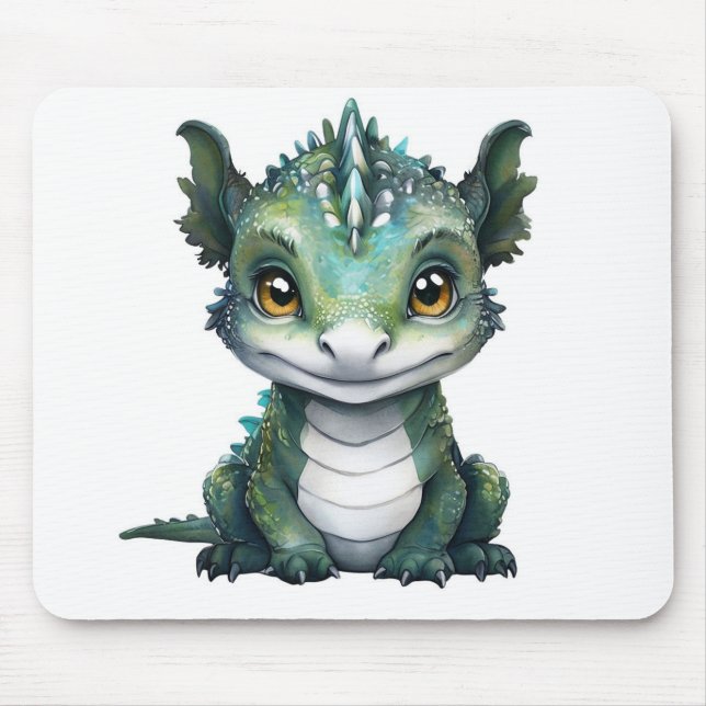 Muismat with dragon mouse mat (Front)