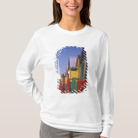 Muizenburg Bathing Boxes, near Capetown, South T-Shirt